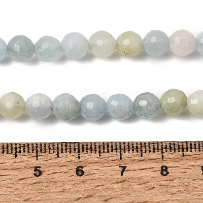 Natural Morganite Beads Strands GG-CBA0166-A01-6mm-1