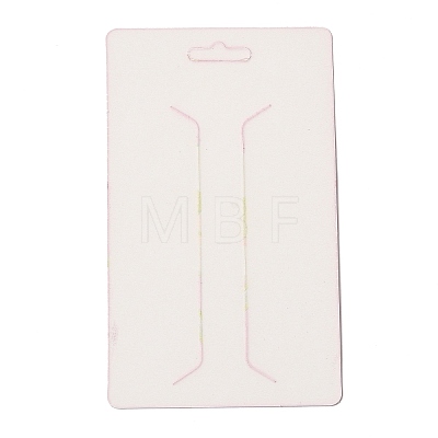 Rectangle Paper Hair Clip Display Cards CDIS-C005-03-1