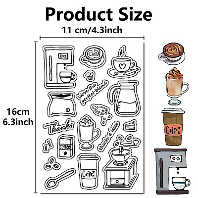 Custom PVC Plastic Clear Stamps DIY-WH0439-0272-1