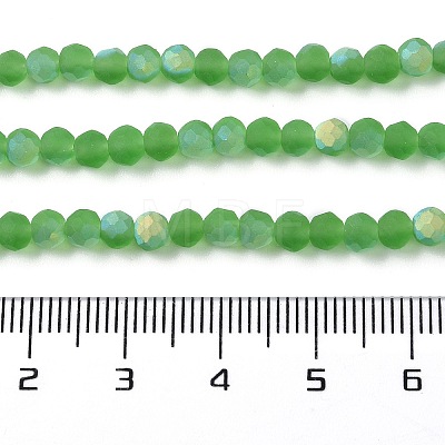 Transparent Glass Beads Strands EGLA-A044-T6mm-MB11-1