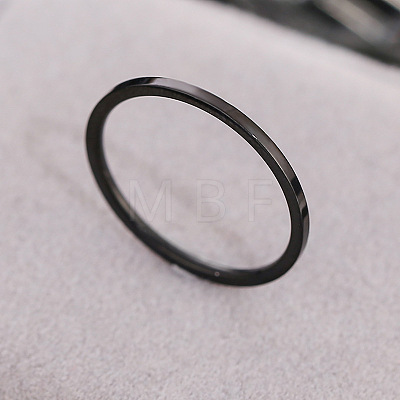 Titanium Steel Plain Band Rings FS-WG0150B-01-1