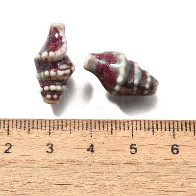 Handmade Porcelain Beads PORC-H013-03-1