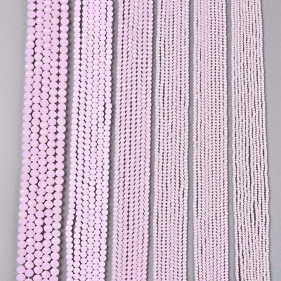 Glass Beads Strands EGLA-A044-J3mm-D02-1