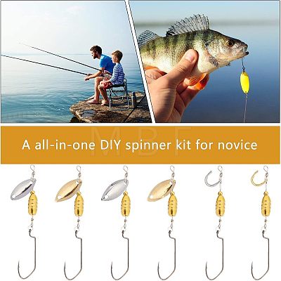 Carbon Steel Fishing Attractor Spinner Blades FIND-FH0001-07-1