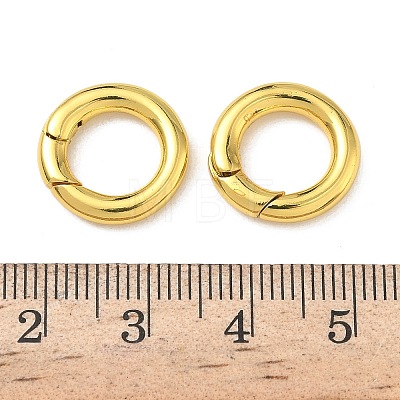 Brass Spring Gate Rings KK-H523-07B-G-1