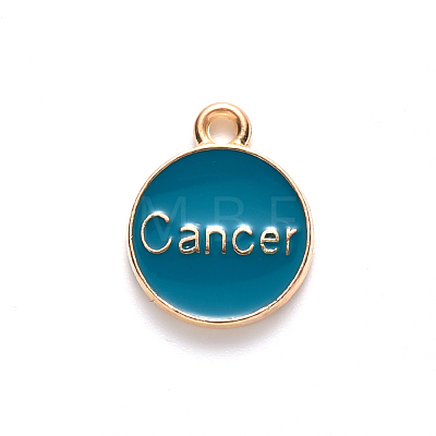 Alloy Enamel Pendants LS-ENAM-S124-01B-05D-1