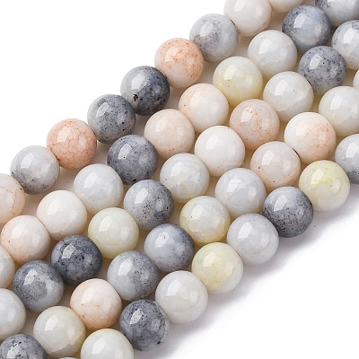 Ombre Effect Dyed Glass Beads Strands GLAA-T031-01O-03-1