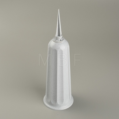 Resin Vase with Pin AJEW-WH0189-92-1