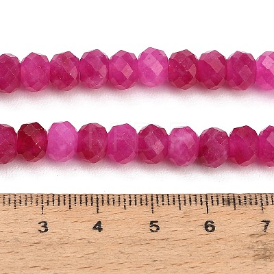 Faceted Dyed Natural White Jade Beads Strands GG-CBAE966-01A-O-1