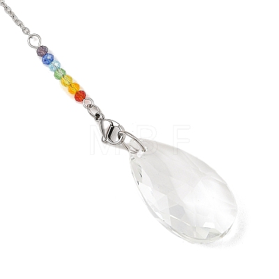 7 Chakra Crystal Suncatcher HJEW-JM05025-02-1