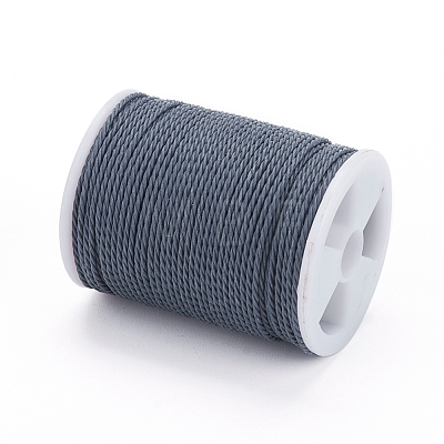 Round Waxed Polyester Cord X-YC-G006-01-1.0mm-17-1