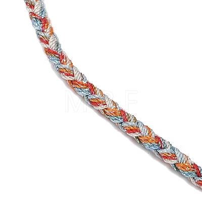 3.5MM Round Nylon Cotton Cord Necklace Making NJEW-C106-03RG-12-1