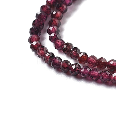 Natural Garnet Beads Strands G-H079-A01-02B-1