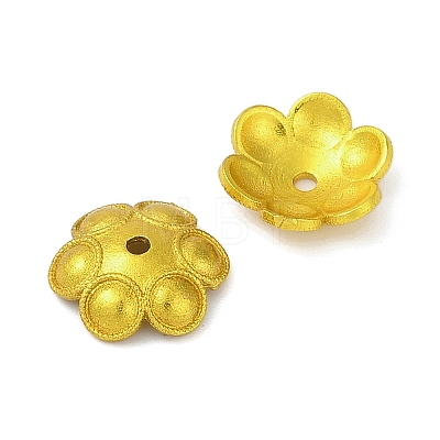 Brass Bead Caps KK-F891-16G-1