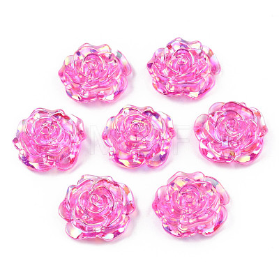 Transparent ABS Plastic Cabochons KY-N021-02-B02-1