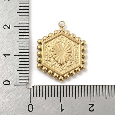 201 Stainless Steel Pendants LS-STAS-R227-01D-G-1