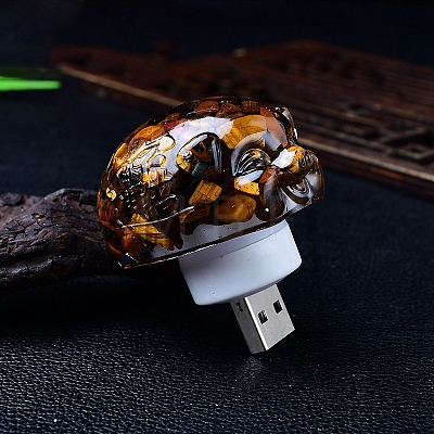 Resin Pig Shape USB Night Light PW-WG82AA3-12-1