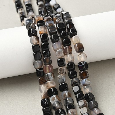 Natural Dragon Veins Agate Beads Strands G-G177-E23-01-1