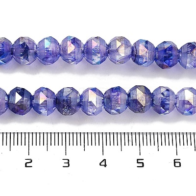 Baking Painted Glass Beads Strands GLAA-H032-05-03-1