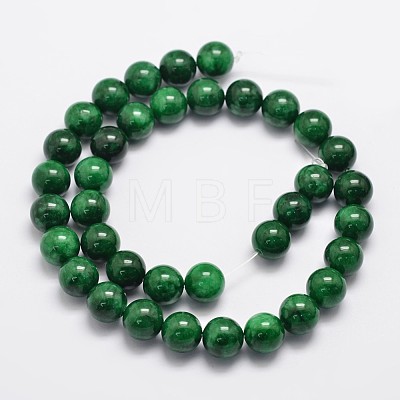 Natural Malaysia Jade Beads Strands G-A146-10mm-B04-1