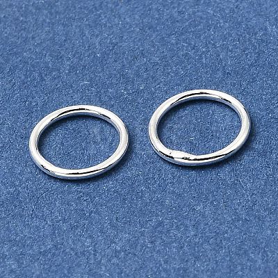 Brass Closed Jump Rings KK-CBA1A60-06B-S-1