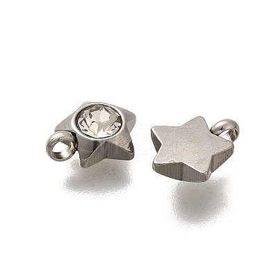 201 Stainless Steel Charms STAS-F311-06P-10-1
