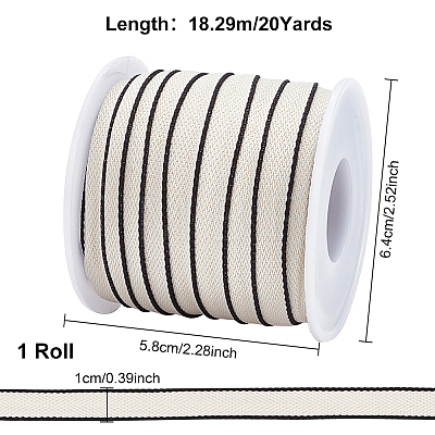20 Yards Polyester Ribbon OCOR-BC0005-20A-1