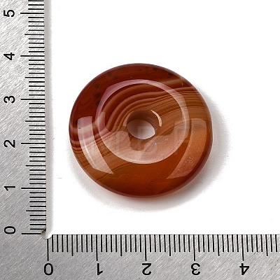 Natural Red Agate Pendants G-F820-13A-07-1