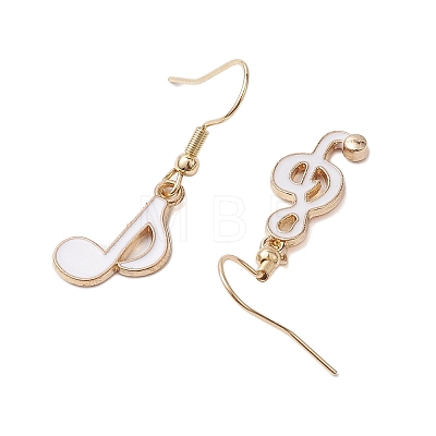 Alloy and Enamel Dangle Earrings for Woman EJEW-JE06019-1