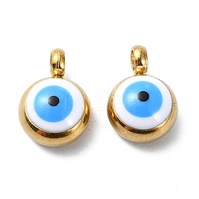 Ion Plating(IP) Real 18K Gold Plated 201 Stainless Steel Charms STAS-L024-020G-04-1
