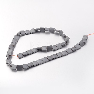 Non-magnetic Synthetic Hematite Bead Strands G-F300-26-F09-1