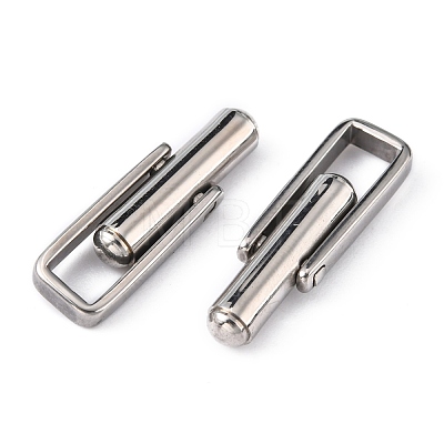 304 Stainless Steel Cuffinks STAS-H052-16-1