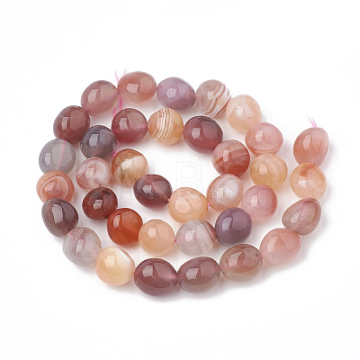 Natural India South Red Agate Beads Strands X-G-S299-92-1