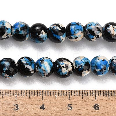 Synthetic Turquoise Beads Strands TURQ-F020-D01-1