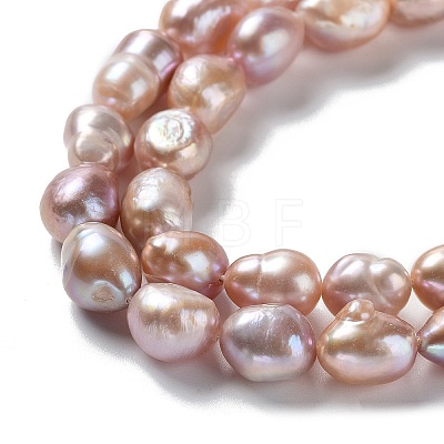 Natural Cultured Freshwater Pearl Beads Strands PEAR-Z002-29-1
