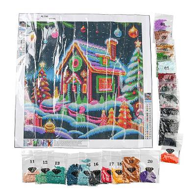 Christmas Series DIY Diamond Painting Kit DIY-B078-12-1