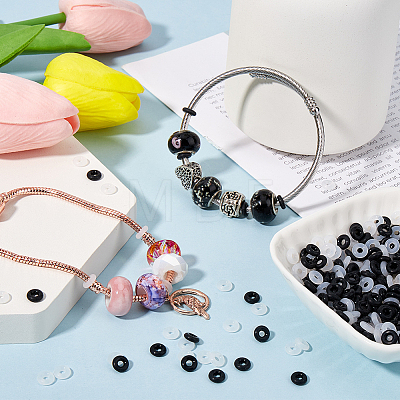 400Pcs 2 Colors Rubber O Rings FIND-SC0010-97-1