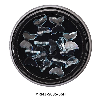 Resin Cabochons MRMJ-S035-06H-1