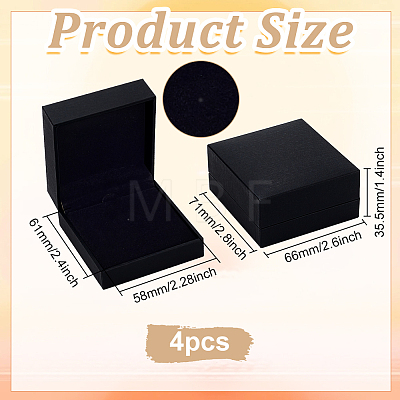 Paper Gift Box CON-WH0089-90B-1