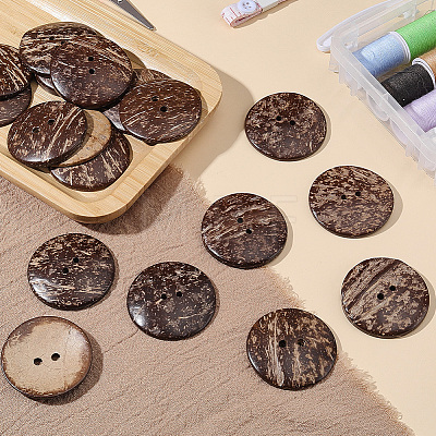 20Pcs Coconut Buttons COCO-CY0001-01-1