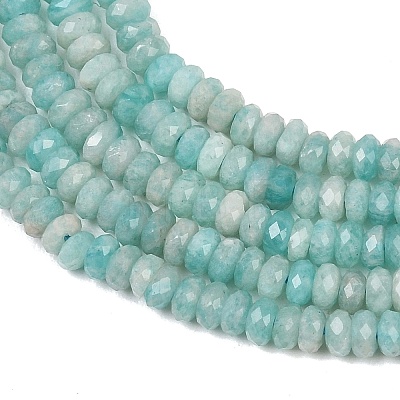Natural Amazonite Beads Strands G-B175-A08-2x4mm-1
