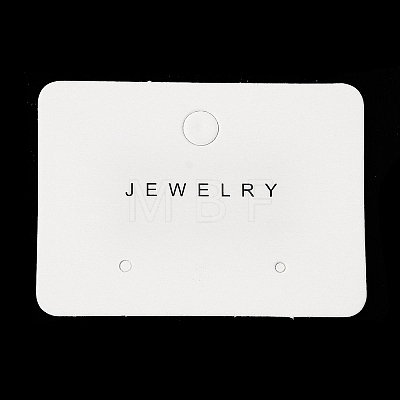 Paper Jewelry Display Cards with Hanging Hole CDIS-M005-27-1