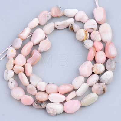 Natural Pink Opal Beads Strands G-S359-169-1