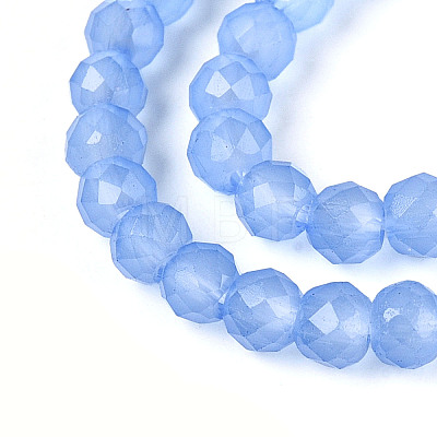 Imitation Jade Glass Beads Strands GLAA-T028-3mm-11L-1