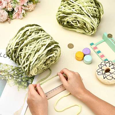 4 Bundles Polyester Yarn FB-FSB9EF-01F-1