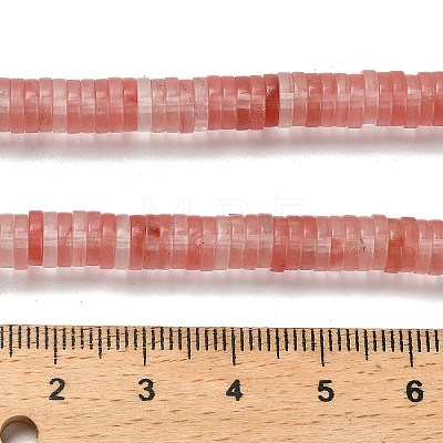 Cherry Quartz Glass Beads Strands G-G175-N16-01-1