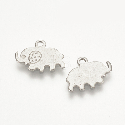 304 Stainless Steel Charms STAS-T015-02-1