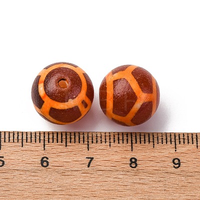Tibetan Style dZi Beads TDZI-NH0001-D03-01B-1