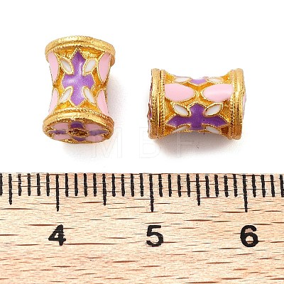 Alloy Enamel Beads ENAM-M008-25G-1