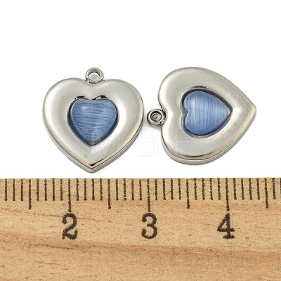 304 Stainless Steel Charms STAS-L022-202P-01-1